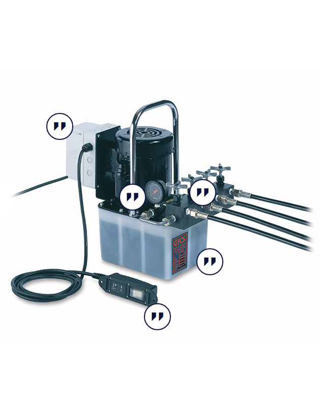 gks-perfekt electric hydraulic pumps
