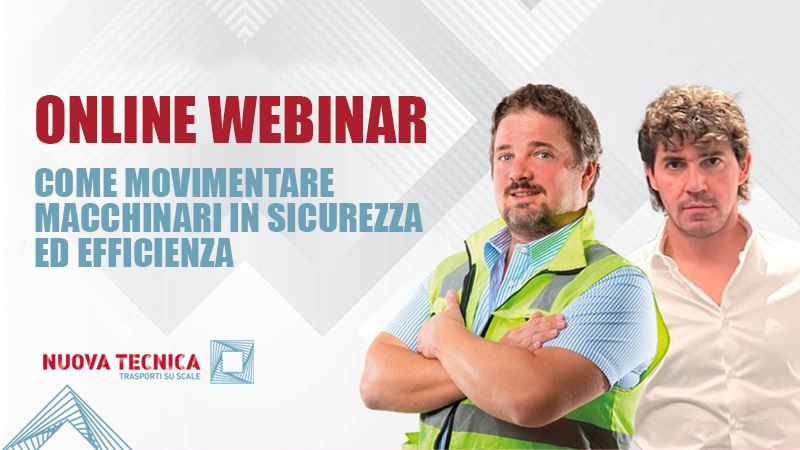 Webinar Come Movimentare Macchinari in Sicurezza e Efficienza